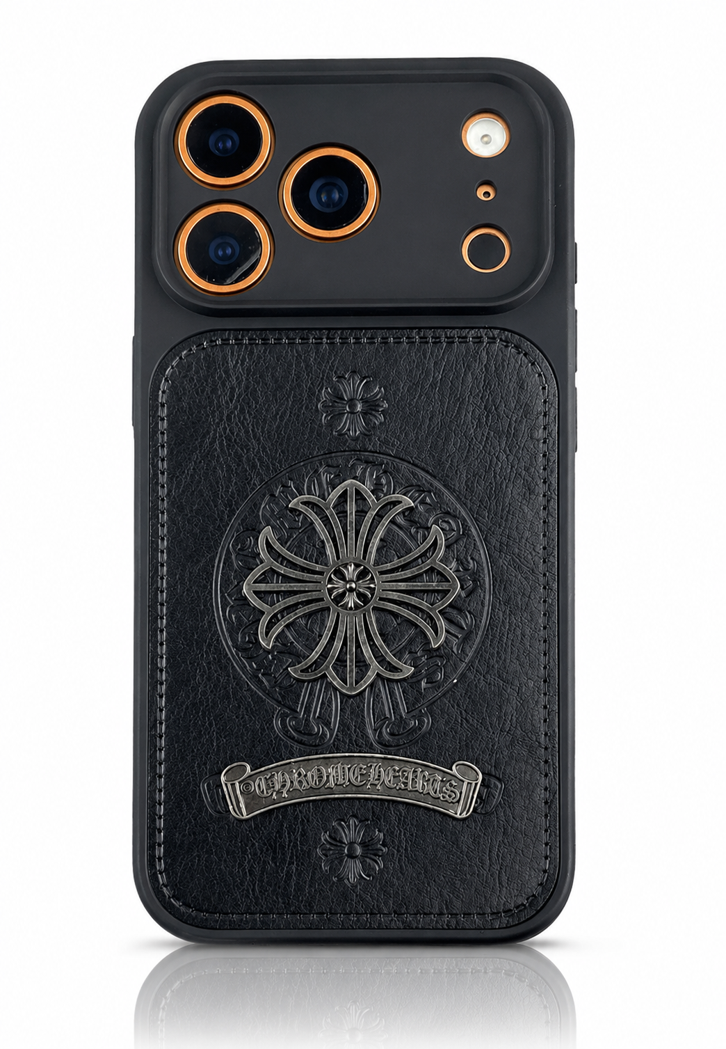 Chrome Hearts Leather Case