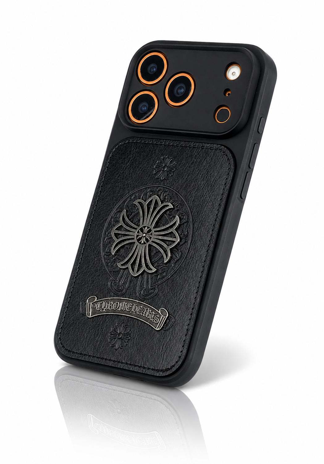Chrome Hearts Leather Case