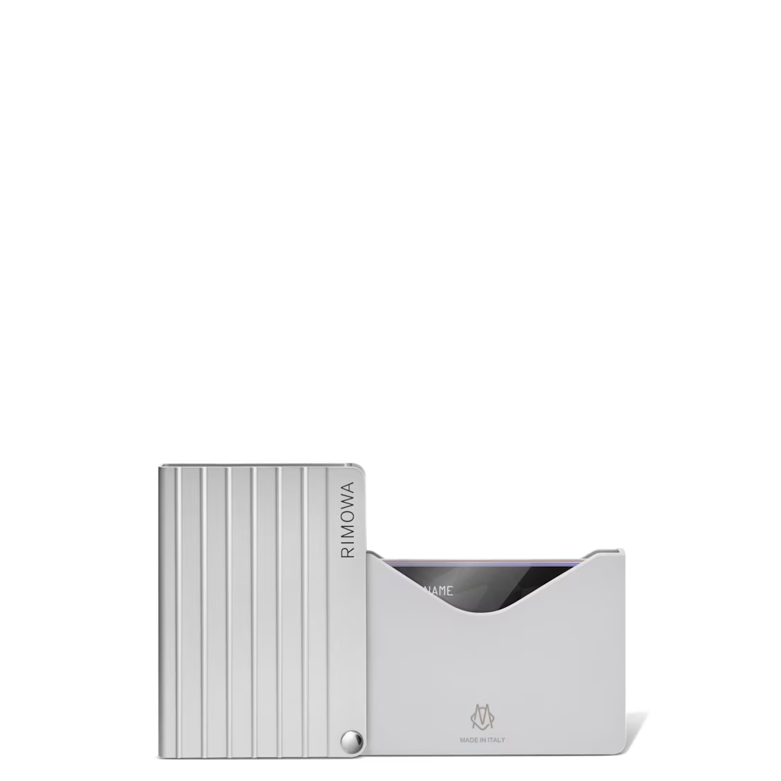 Rimo Card Holder - Silver