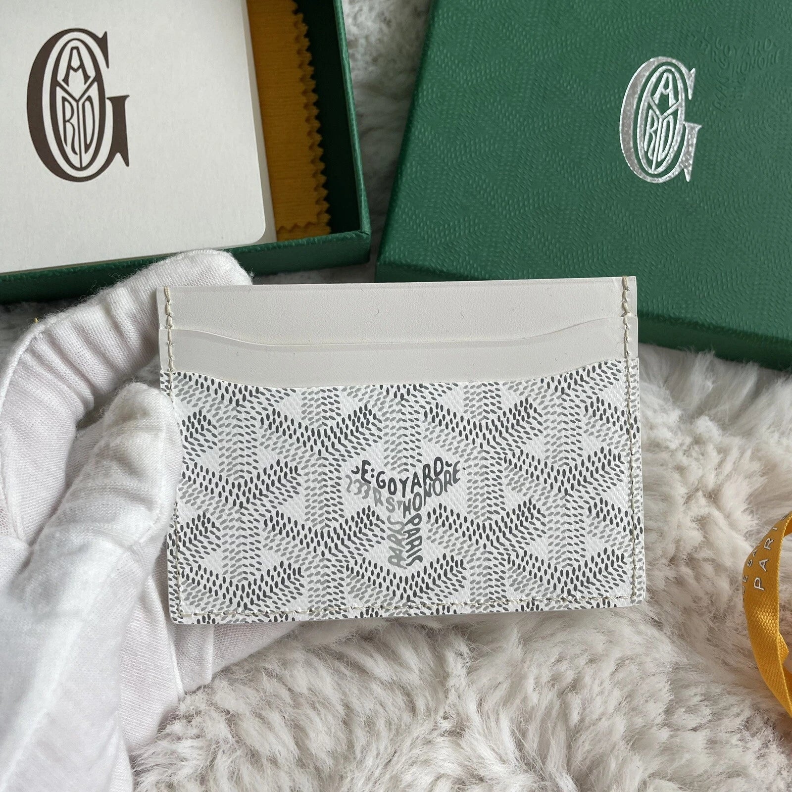 GOYA Card Holder - White