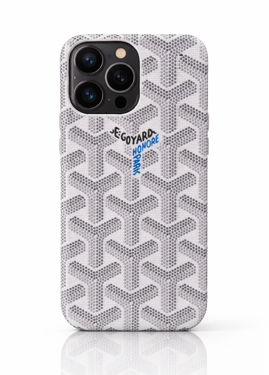 GOYARD Premium Case - Бял