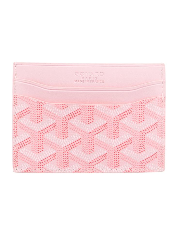 GOYARD Card Holder - Baby Pink