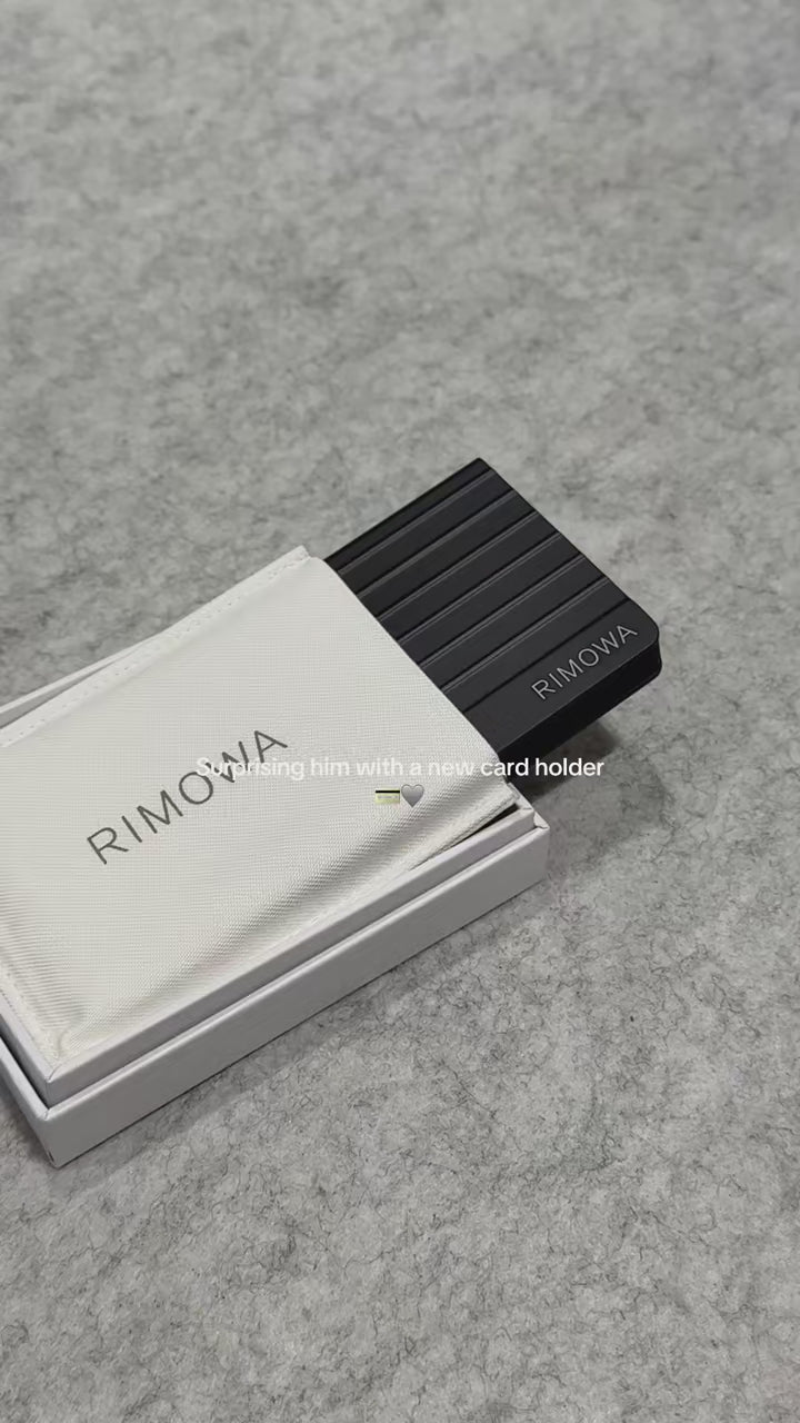 Rimo Card Holder - Silver