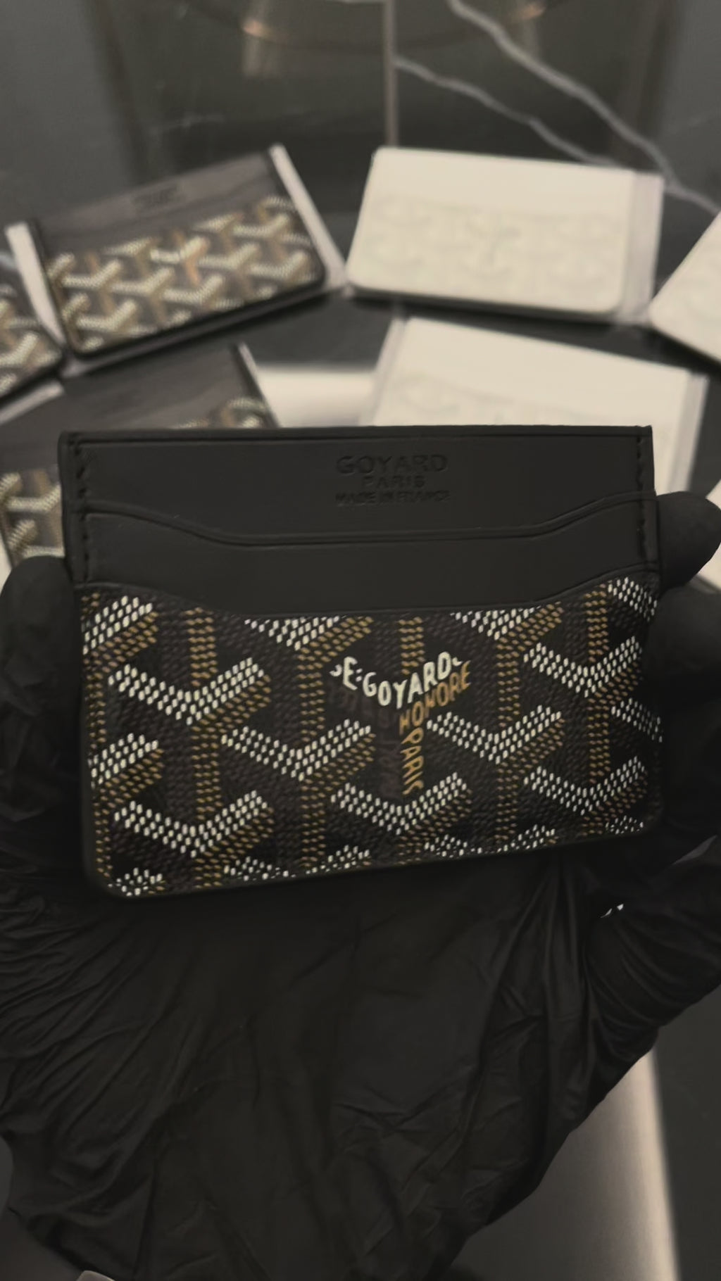GOYA Card Holder - Black