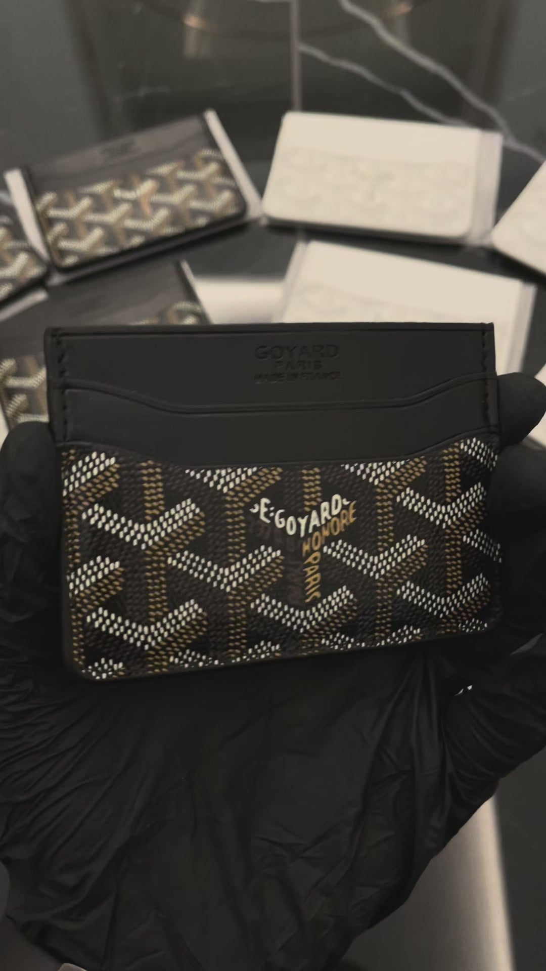 GOYA Card Holder - Black